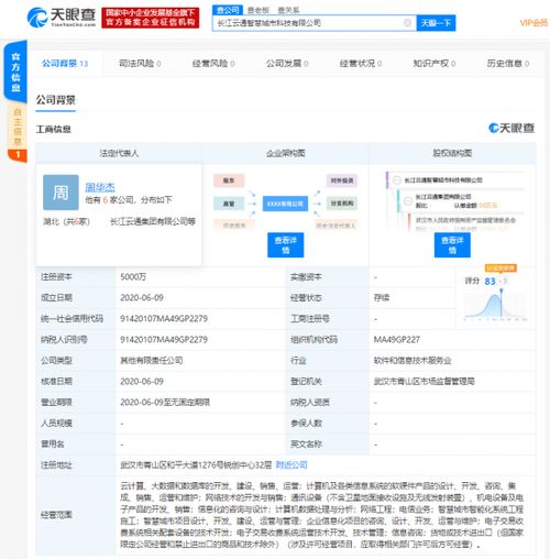 阿里與長江云通聯手布局智慧城市，新公司注冊資本達5000萬