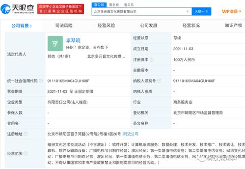 Blued成立北京多元音文化公司，注冊資本100萬元專注計算機軟件開發