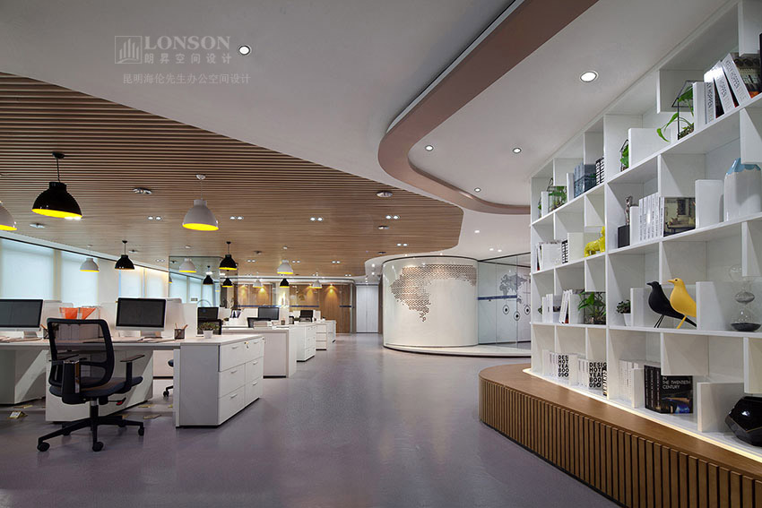 解構空間，創客夢工廠 昆明海倫先生辦公空間樣板房設計解析